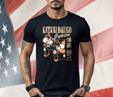 My Hero Academia Katsuki Bakugo Explosion Girls Shirt