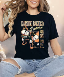 My Hero Academia Katsuki Bakugo Explosion Girls Shirt