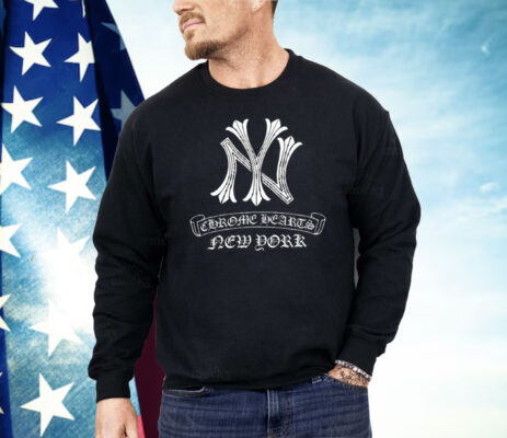 New York Yankees Chrome Hearts New York Shirt