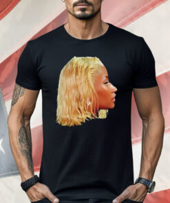 Nicki Minaj Blonde Bob Hairstyle Shirt