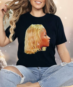Nicki Minaj Blonde Bob Hairstyle Shirt