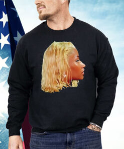 Nicki Minaj Blonde Bob Hairstyle Shirt
