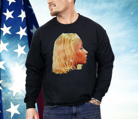 Nicki Minaj Blonde Bob Hairstyle Shirt 
