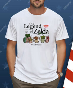 Nintendo The Legend Of Zelda The Wind Waker Korok Shirt