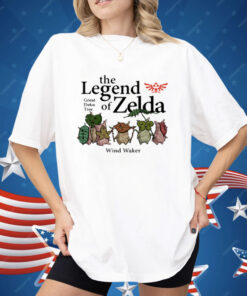 Nintendo The Legend Of Zelda The Wind Waker Korok Shirt