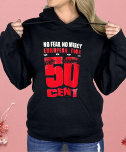 No Fear No Mercy European Tour 2003 50 Cent Shirt