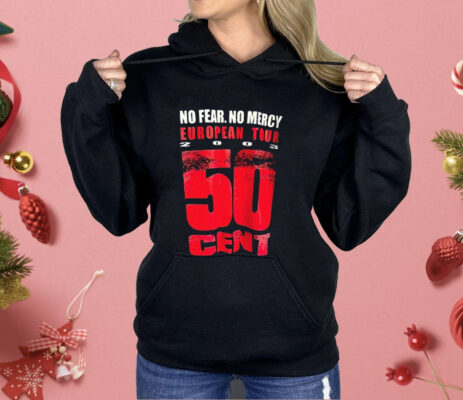 No Fear No Mercy European Tour 2003 50 Cent Shirt