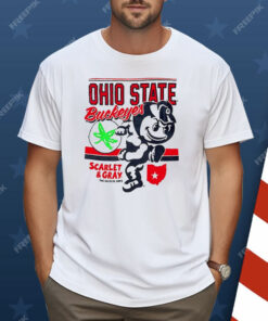 Ohio State Buckeyes Scarlet And Gray The Buckeye State Shirt