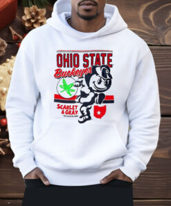 Ohio State Buckeyes Scarlet And Gray The Buckeye State Shirt