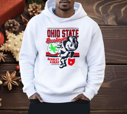 Ohio State Buckeyes Scarlet And Gray The Buckeye State Shirt