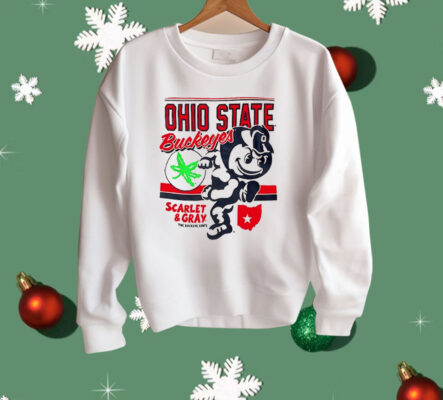 Ohio State Buckeyes Scarlet And Gray The Buckeye State Shirt