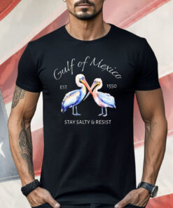 Pelican Gulf Of Mexico Stay Salty And Resist 1550 Shirt