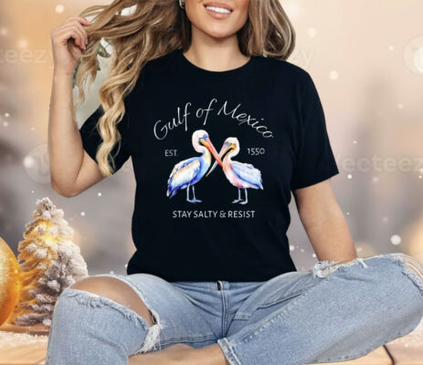 Pelican Gulf Of Mexico Stay Salty And Resist 1550 Shirt 