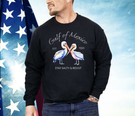 Pelican Gulf Of Mexico Stay Salty And Resist 1550 Shirt 