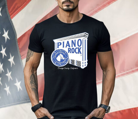 Piano Rock Something Corporate Orange County California Shirt