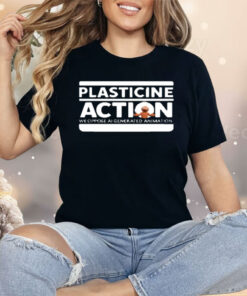 Plasticine Action We Oppose AI Generated Animation Shirt