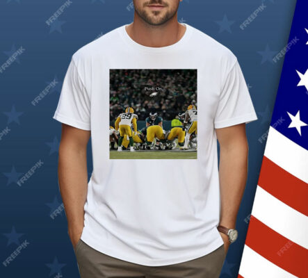 Push On Philadelphia Eagles vs Green Bay Packers Shirt