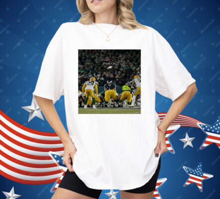 Push On Philadelphia Eagles vs Green Bay Packers Shirt