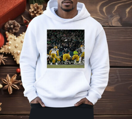 Push On Philadelphia Eagles vs Green Bay Packers Shirt