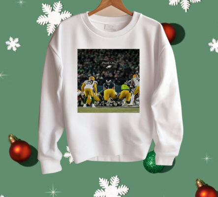 Push On Philadelphia Eagles vs Green Bay Packers Shirt