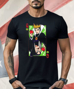 Queen Grimhilde The Queen Of Envy And Beauty Playing Card Shirt