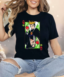 Queen Grimhilde The Queen Of Envy And Beauty Playing Card Shirt