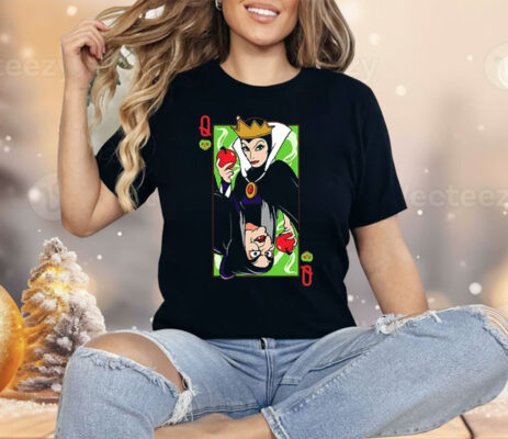 Queen Grimhilde The Queen Of Envy And Beauty Playing Card Shirt 