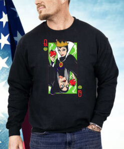 Queen Grimhilde The Queen Of Envy And Beauty Playing Card Shirt