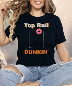 Red Sox With Top Rail Dunkin Shirt