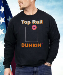Red Sox With Top Rail Dunkin Shirt