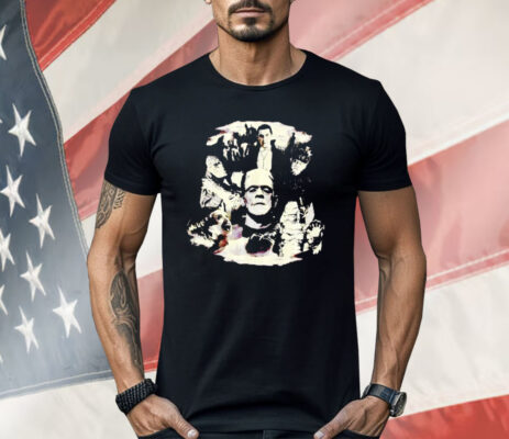 Rock Rebel Universal Monsters Frankenstein Glow In The Dark Shirt 
