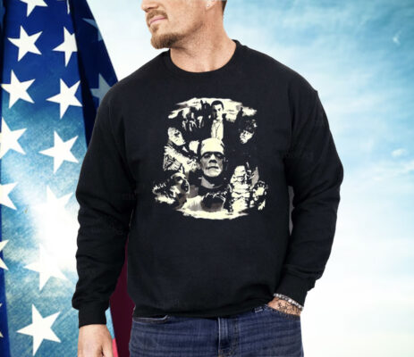 Rock Rebel Universal Monsters Halloween 2025 Shirt 