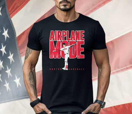 Roman Anthony Boston Red Sox Airplane Mode Shirt 