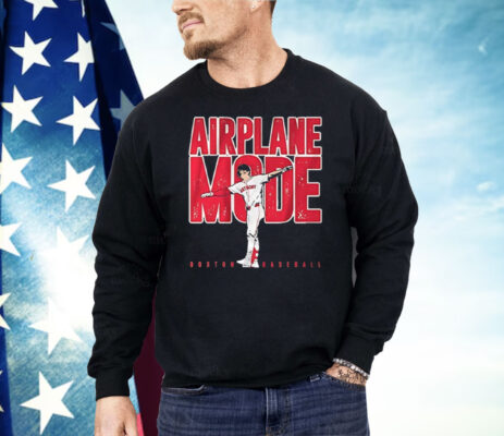 Roman Anthony Boston Red Sox Airplane Mode Shirt 