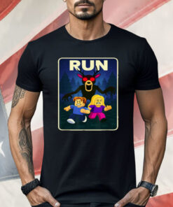 Run 99 Nights Halloween Gamer Deer In The Forest Shirt