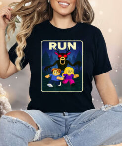 Run 99 Nights Halloween Gamer Deer In The Forest Shirt