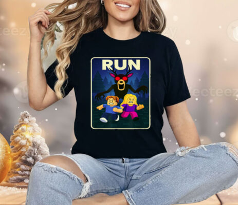 Run 99 Nights Halloween Gamer Deer In The Forest Shirt