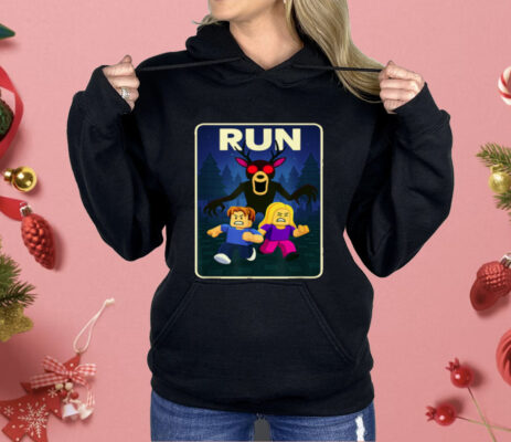 Run 99 Nights Halloween Gamer Deer In The Forest Shirt