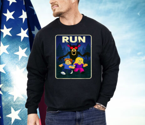 Run 99 Nights Halloween Gamer Deer In The Forest Shirt
