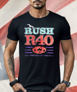Rush R40 40th Anniversary Tour 2015 Shirt