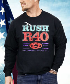 Rush R40 40th Anniversary Tour 2015 Shirt