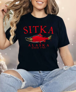 Salmon Sitka Alaska since 1799 Shirt