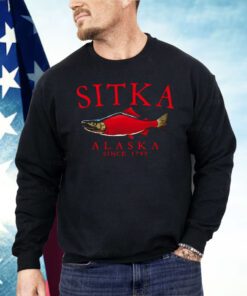 Salmon Sitka Alaska since 1799 Shirt