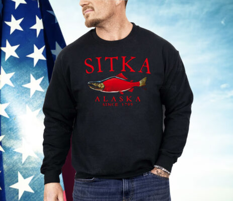 Salmon Sitka Alaska since 1799 Shirt 