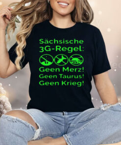 Saxon 3g Rule Sachsische 3g Regel Shirt
