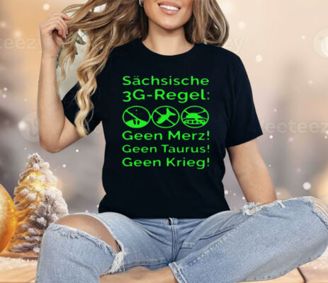 Saxon 3g Rule Sachsische 3g Regel Shirt