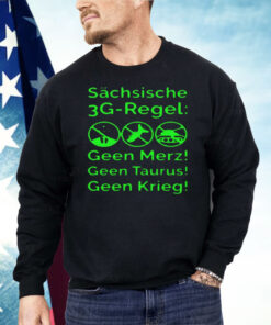 Saxon 3g Rule Sachsische 3g Regel Shirt