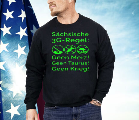 Saxon 3g Rule Sachsische 3g Regel Shirt