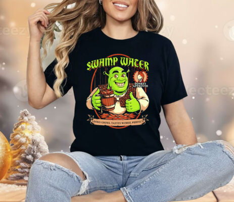 Shrek Swamp Water Looks Gross Tastes Worse Perfect Donkey Approved Shirt 