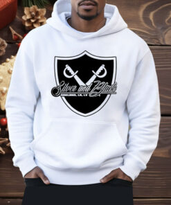 Silver And Black Las Vegas Raiders Oakland LA LV Shirt